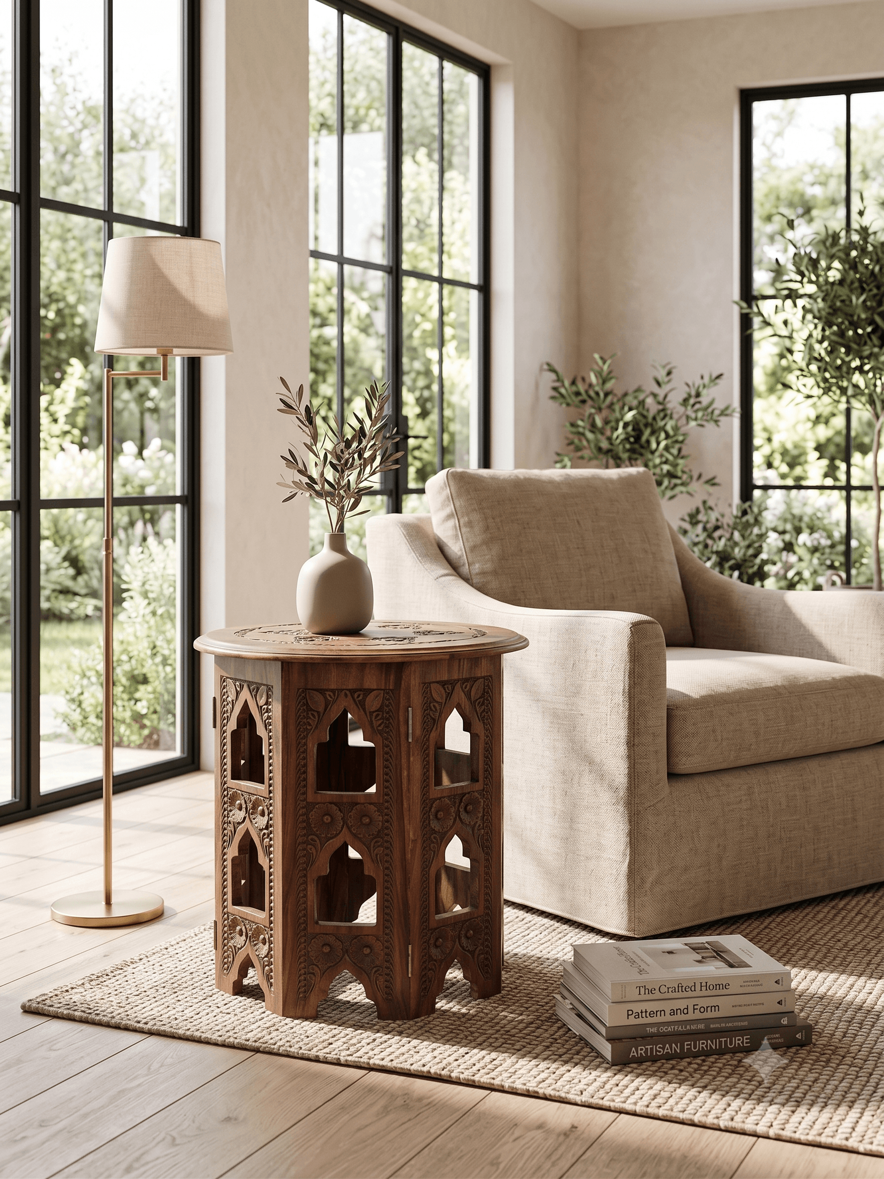 Handcrafted Side Table