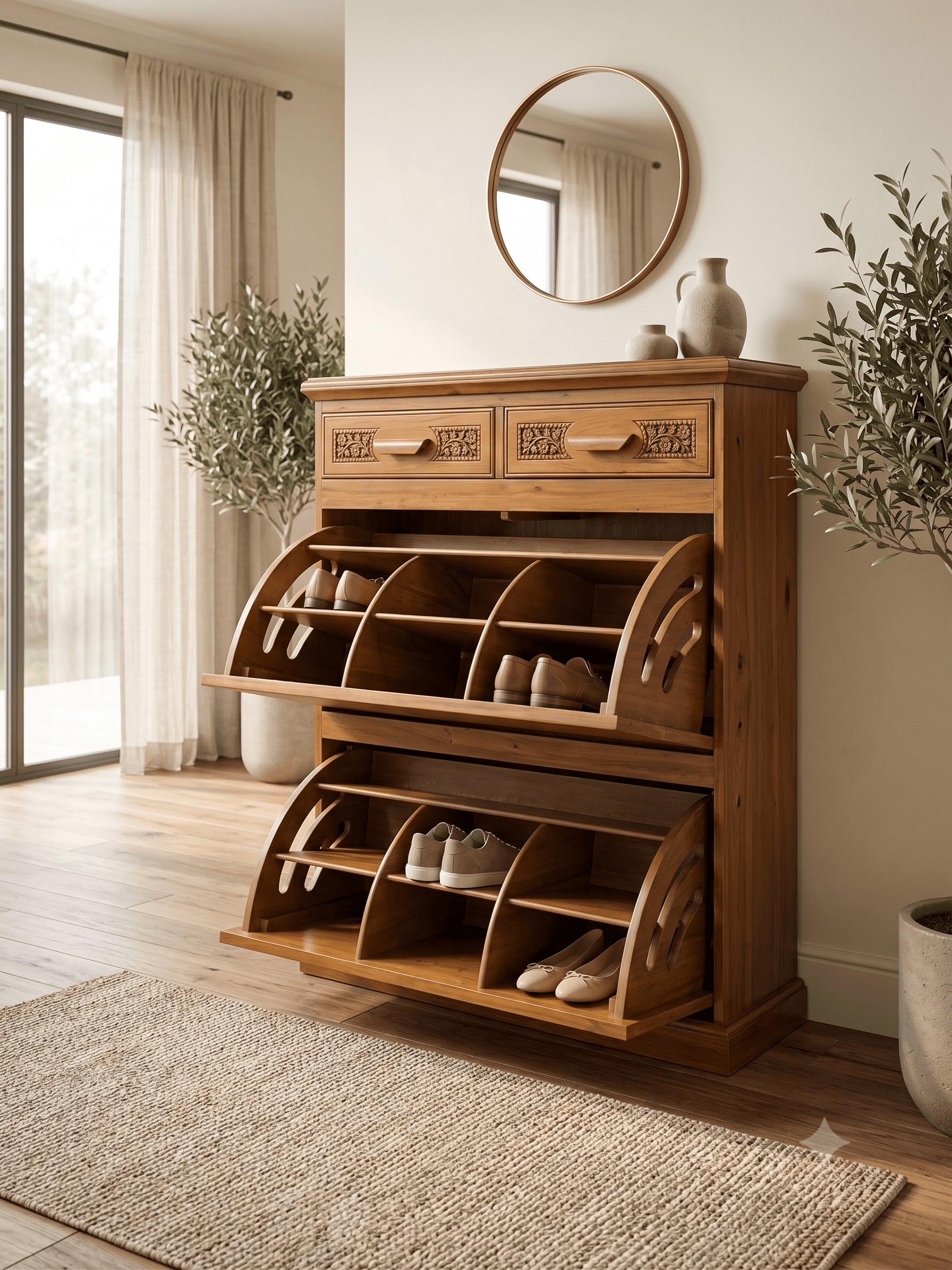 Classic Artisan Shoe Cabinet thumbnail 2