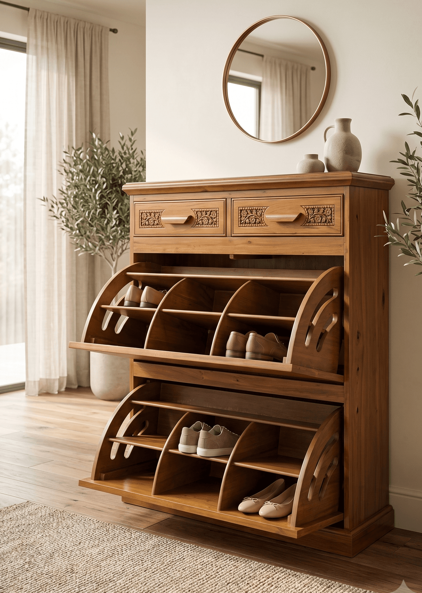 Classic Artisan Shoe Cabinet thumbnail 2